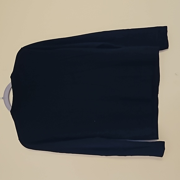 August Silk Woman's Silk Black Long-Sleeve Black Button-up Cardigan. Sz: M - Picture 3 of 7